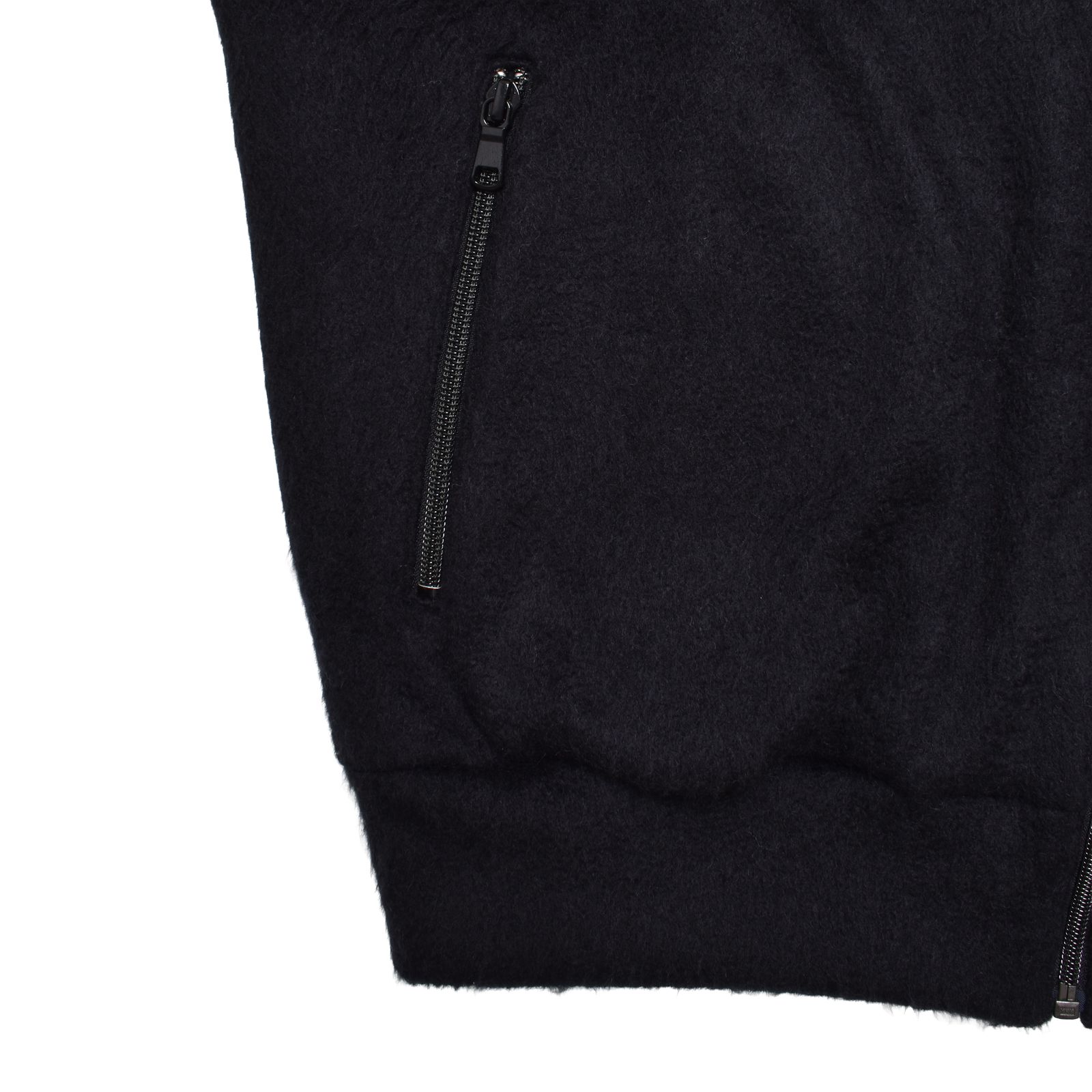 A.Wool Shaggy Track Jacket (BLK) /  ウール シャギー トラック ジャケット