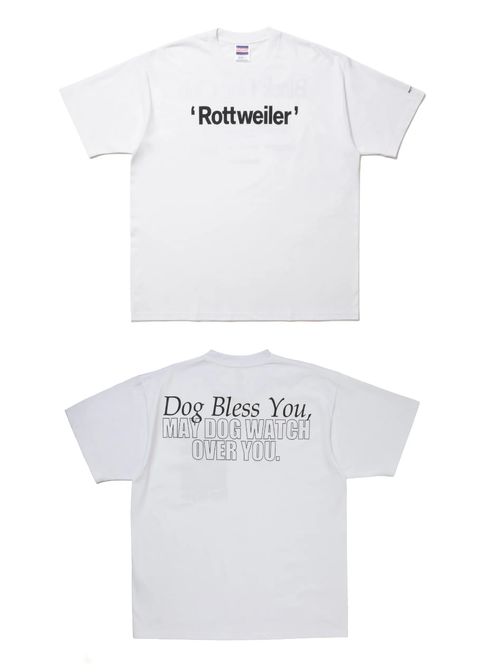 RW TEE (WHITE) / ロゴ プリント Tシャツ