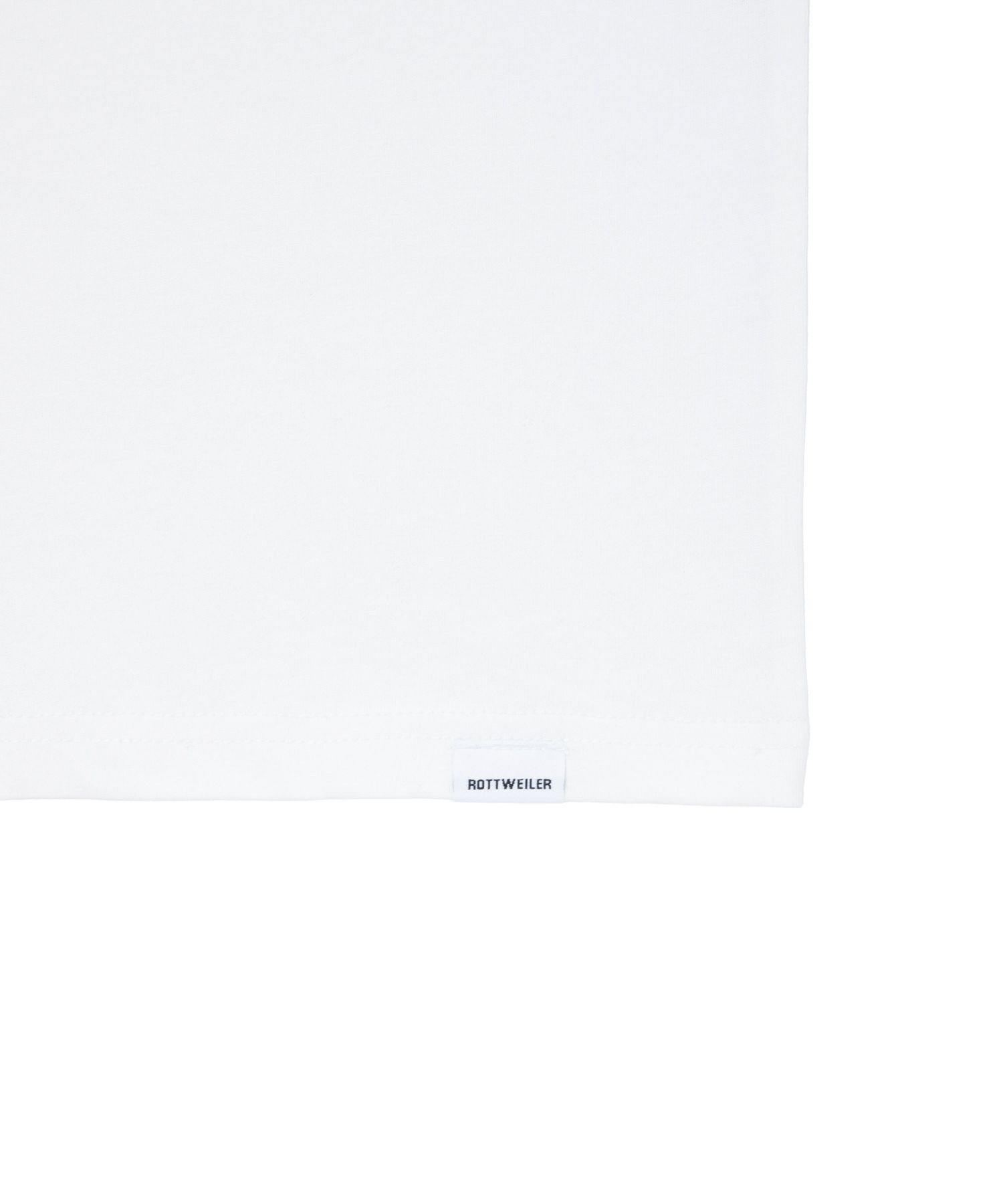 R9 RTTW TEE (WHITE) / カレッジロゴ プリント オリジナル Tシャツ