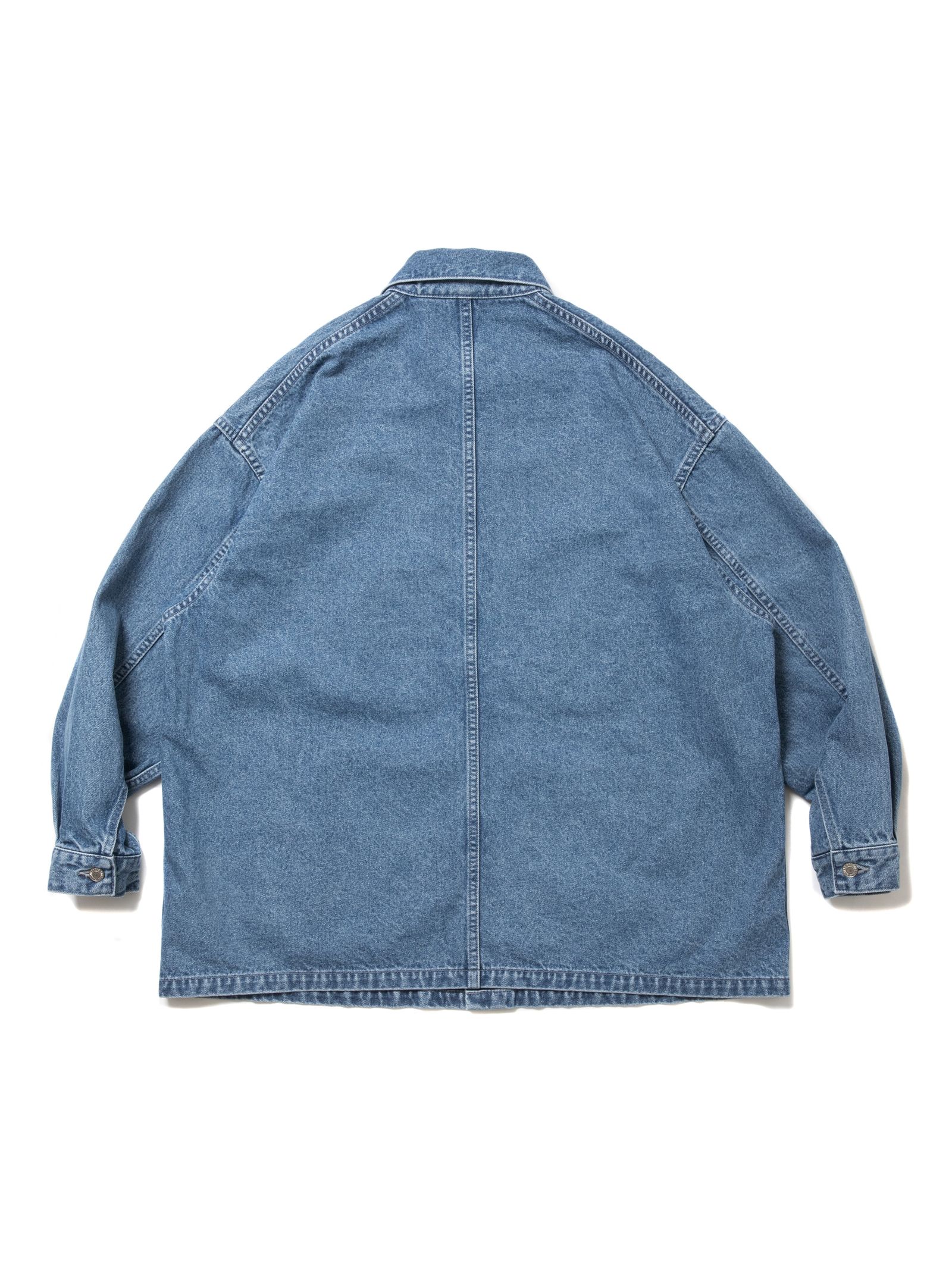 COOTIE PRODUCTIONS - Denim Coverall (BLACK HARD WASH) / デニム 