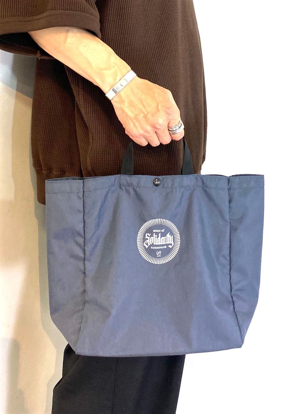 RATS - NYLON MINI TOTE BAG (CHARCOAL) / オリジナル