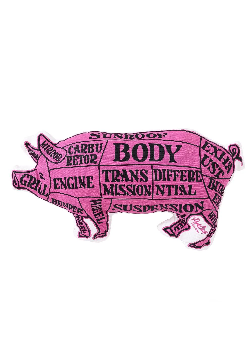 PORK CUSHION (PINK/BLACK) / ポーククッション