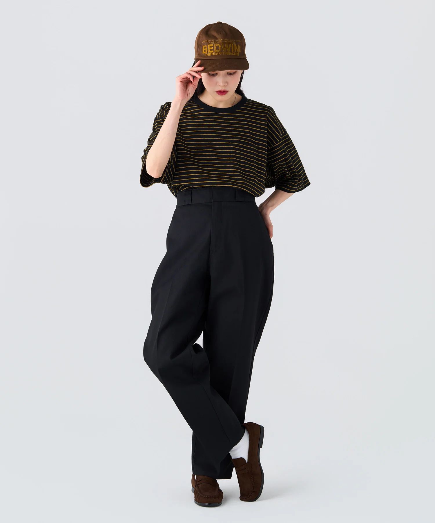 DICKIES 10L TC PANTS "THUNDERS" (BLACK) / ディッキーズ コラボ チノパンツ