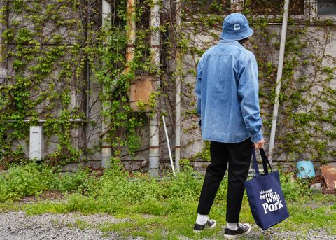 DENIM SHIRT STYLE / RATS-DENIM WORK SHIRT