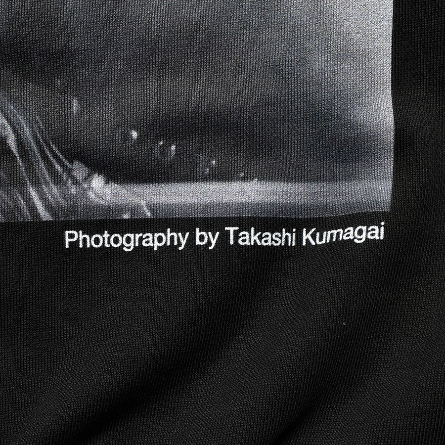×WDS Photo Hoodie (BLACK) / ウィンダンシー コラボ スウェット パーカー