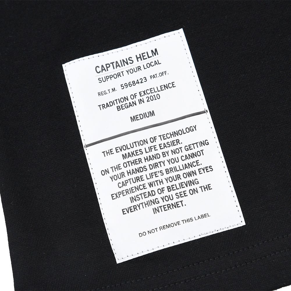 P.F.P.S. RELAX S/S TEE (BLACK) / ストレッチ フットボール Tシャツ