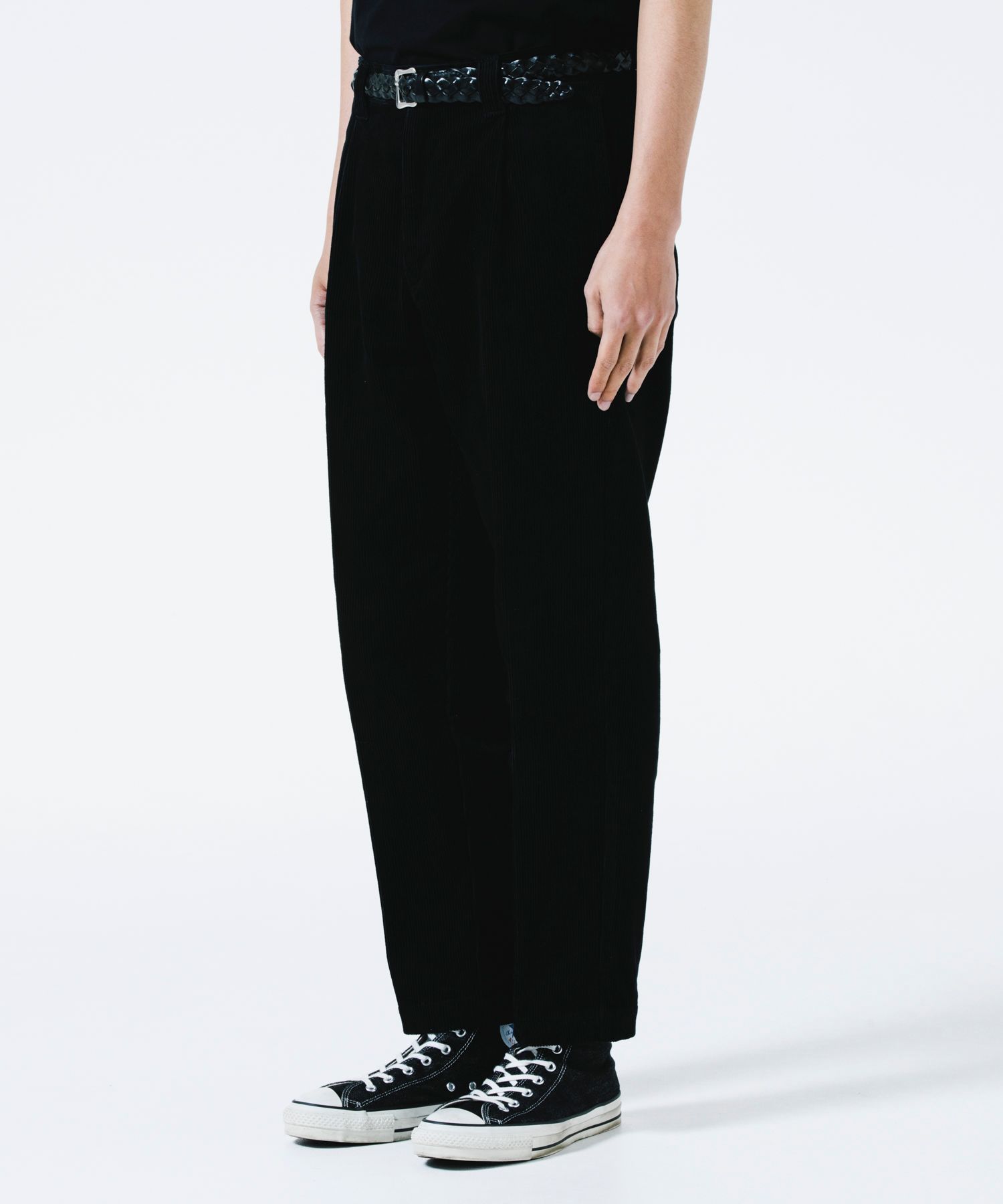 R9 CORDUROY PANTS (BLACK) / コーデュロイ パンツ