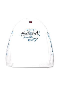 ×TENDERLOIN L/S TEE (WHITE) / テンダーロイン コラボロンT