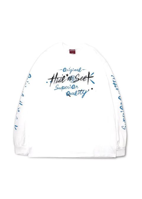×TENDERLOIN L/S TEE (WHITE) / テンダーロイン コラボロンT