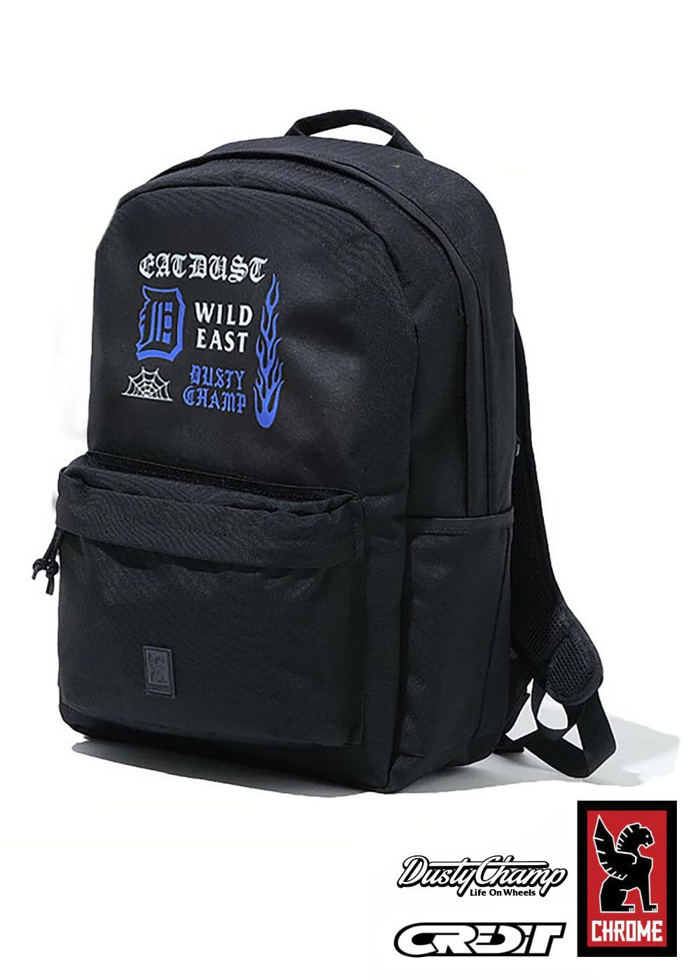 HIDE AND SEEK - DUSTYCHAMP BACKPACK (BLACK) / ダスティーチャンプ