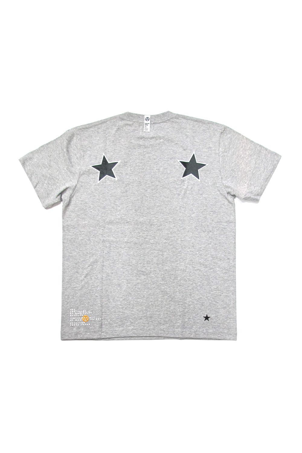 PRINT S/S TEE (GRAY) / アンライバルド コラボT