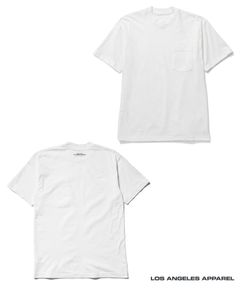 × Los Angeles Apparel 2 Pack T-Shirts (WHITE) / ロサンゼルスアパレル コラボ 2枚セットパックTEE