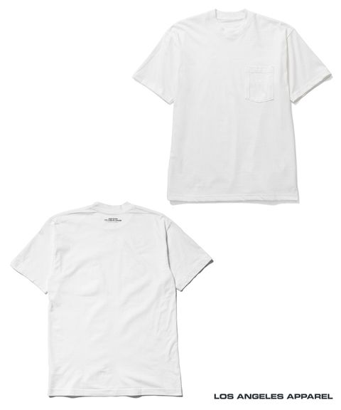 × Los Angeles Apparel 2 Pack T-Shirts (WHITE) / ロサンゼルスアパレル コラボ 2枚セットパックTEE