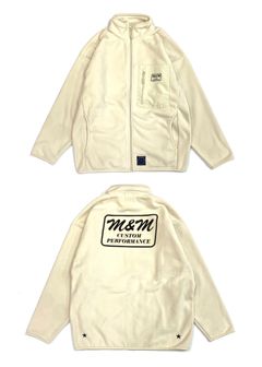 MICROFLEECE FULL-ZIP STAND JACKET (NATURAL) / フルジップ フリース ジャケット