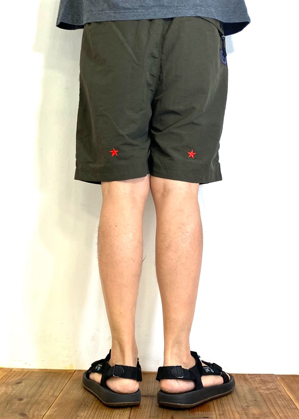 Nylon Shorts (OLIVE) / ナイロン イージー ショーツ