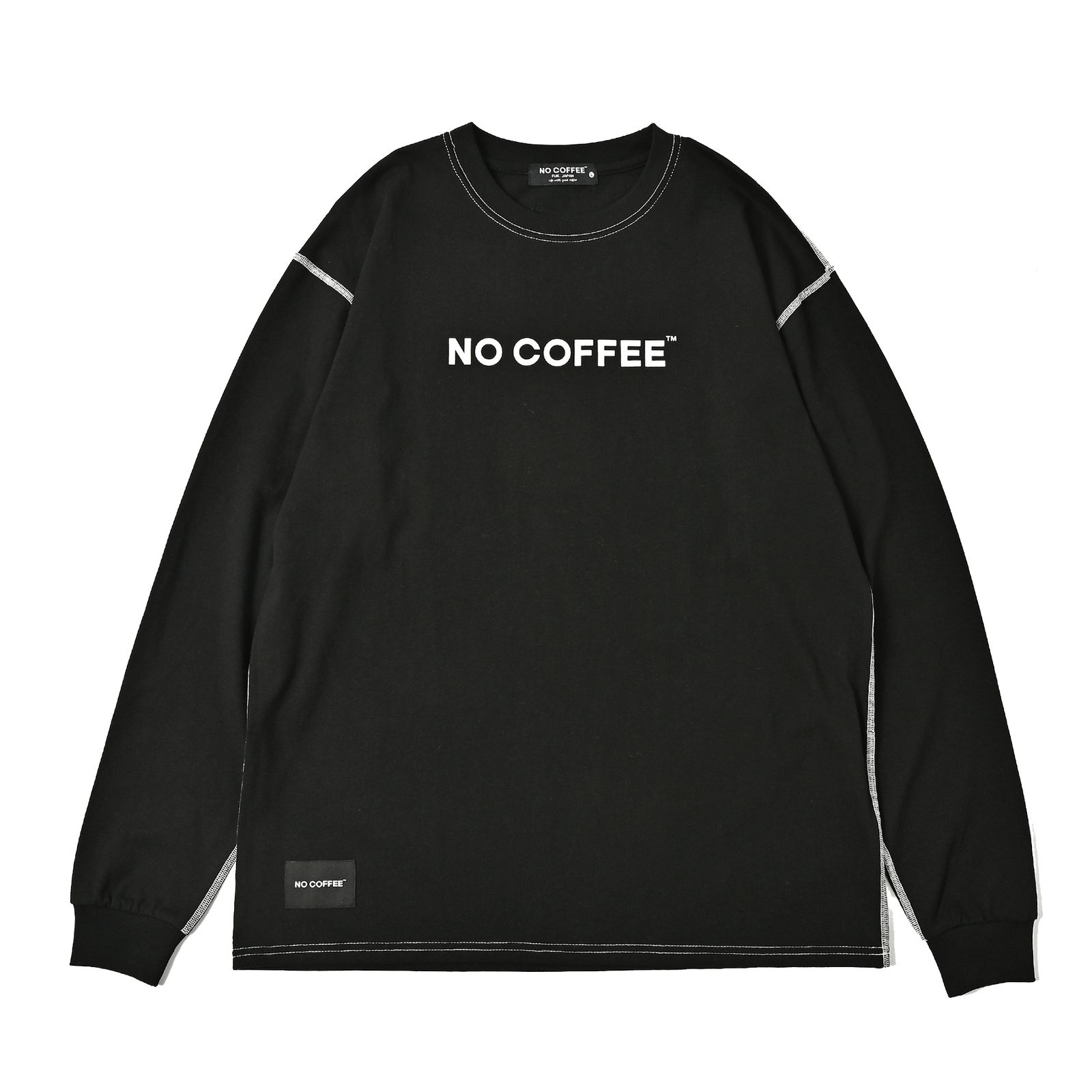 ロゴプリントLS TEE (BLACK)