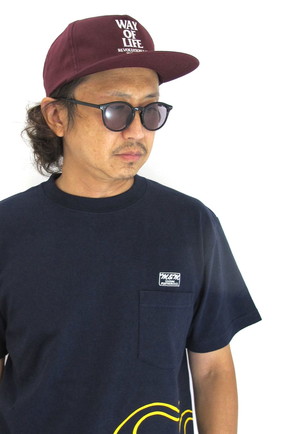 帽子RATS EMBROIDERY CAP WAY OF LIFE ラッツ キャップ - キャップ