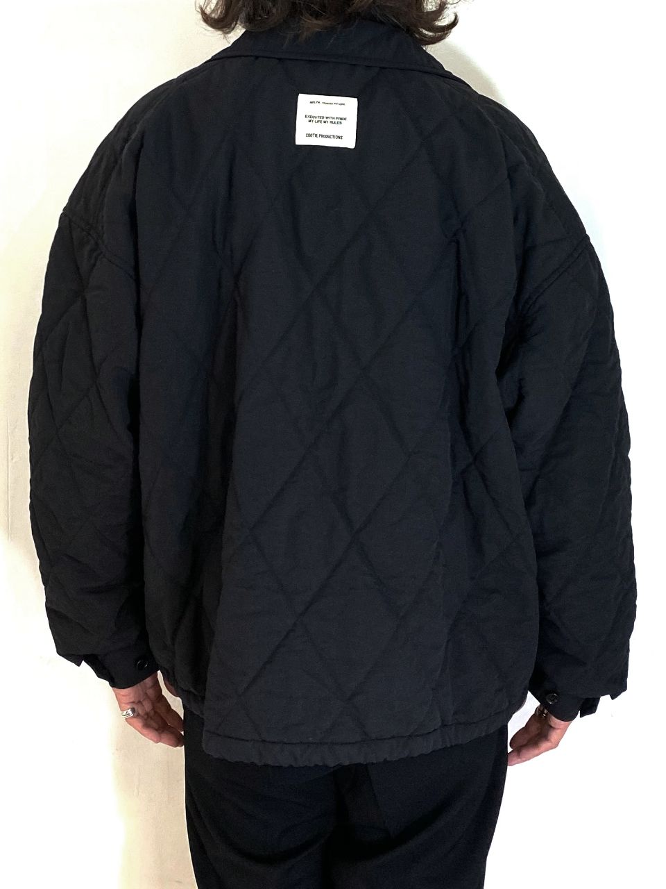 COOTIE PRODUCTIONS - Nylon Quilting Drizzler Jacket (BLACK×BLACK ...