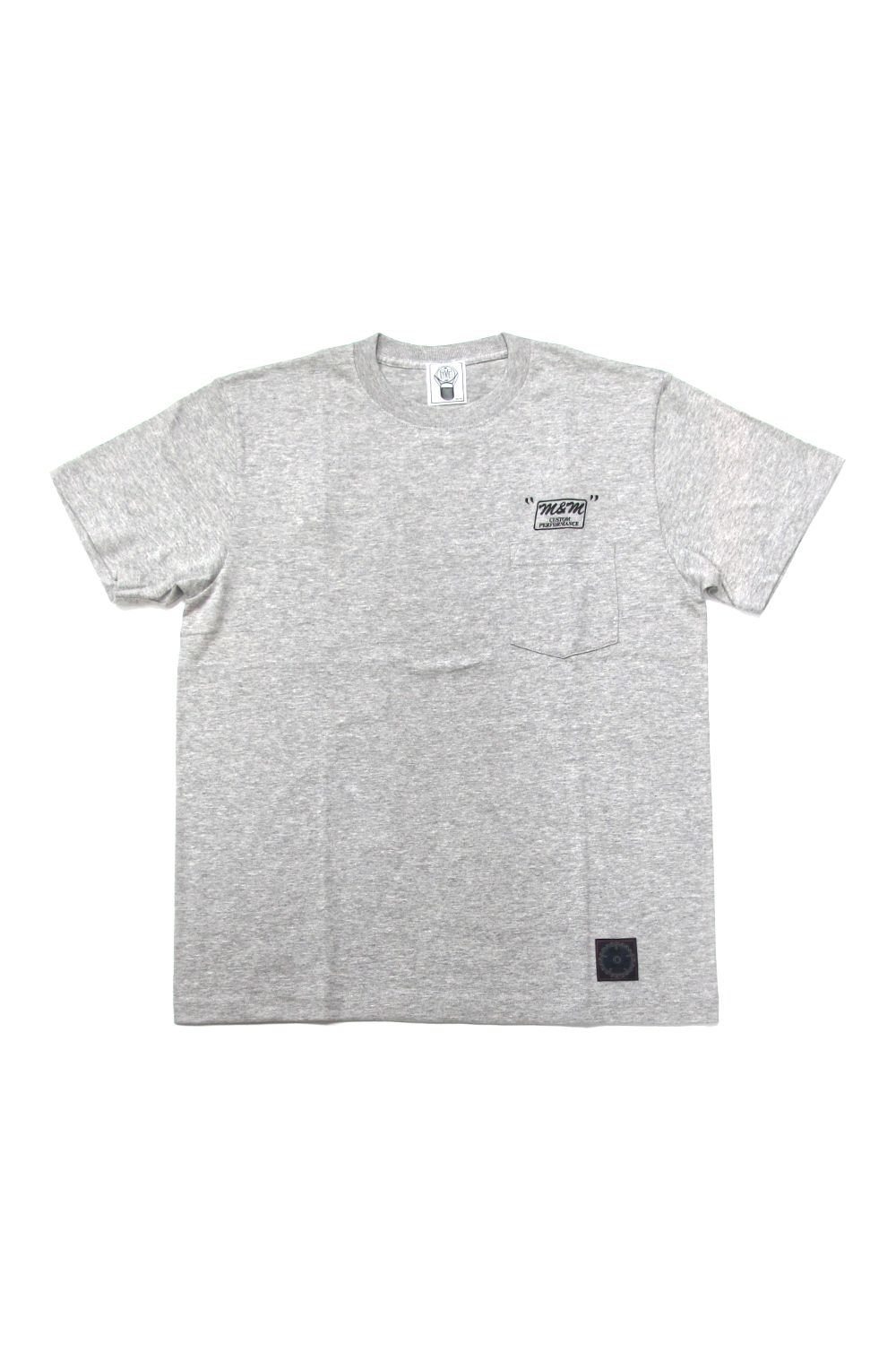 PRINT S/S TEE (GRAY) / アンライバルド コラボT