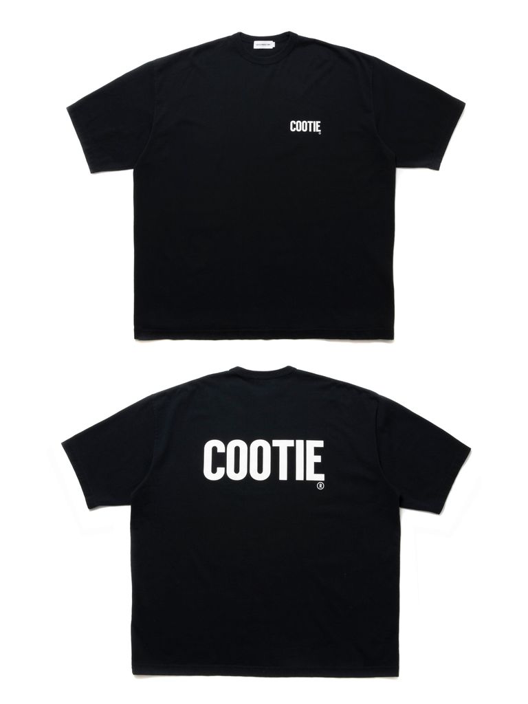 COOTIE PRODUCTIONS - AD Processing Oversized S/S Tee (BLACK 