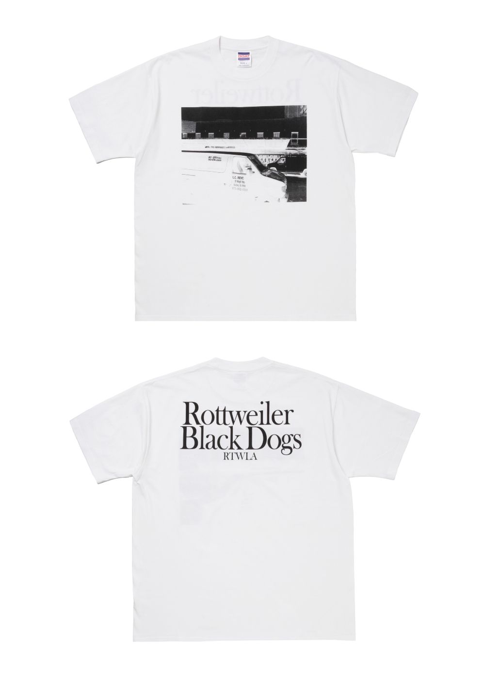 AMERICAN PHOTO TEE (BLACK) / フォト プリント Tシャツ