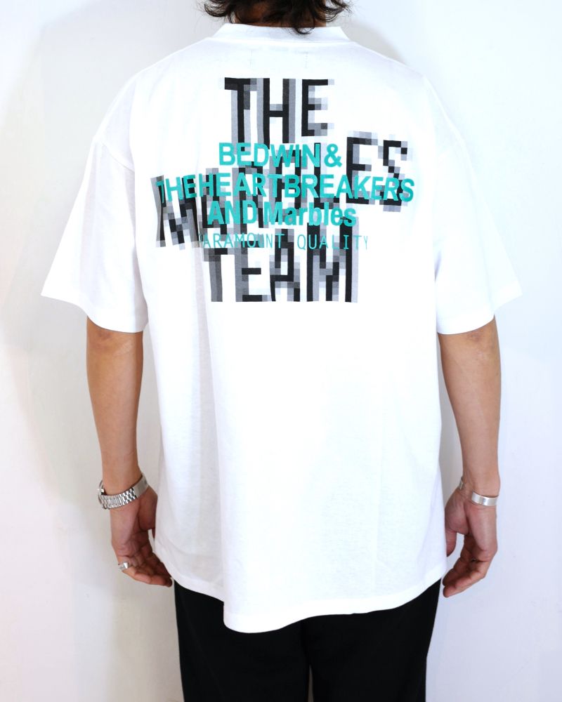 BEDWIN & THE HEARTBREAKERS - BEDWIN×MARBLES TEE (THE MARBLES TEAM