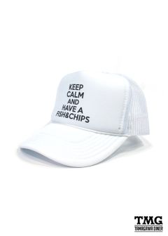 MESH CAP (WHITE) / ×TAMAGAWA DINER コラボメッシュキャップ