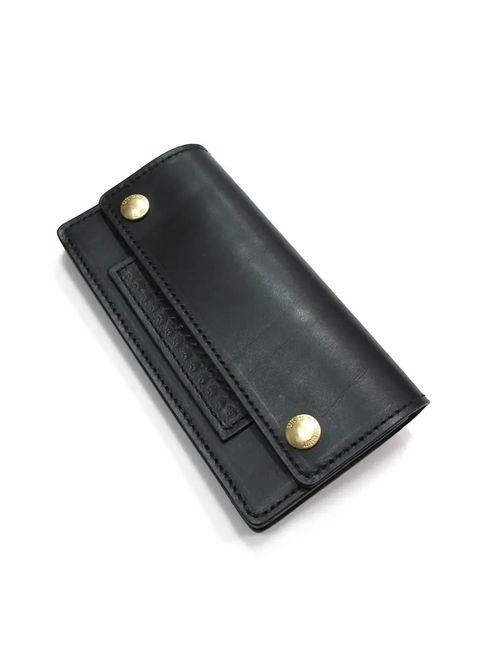 LEATHER WALLET TYPE C (BLACK) / ポーター コラボレザーウォレット