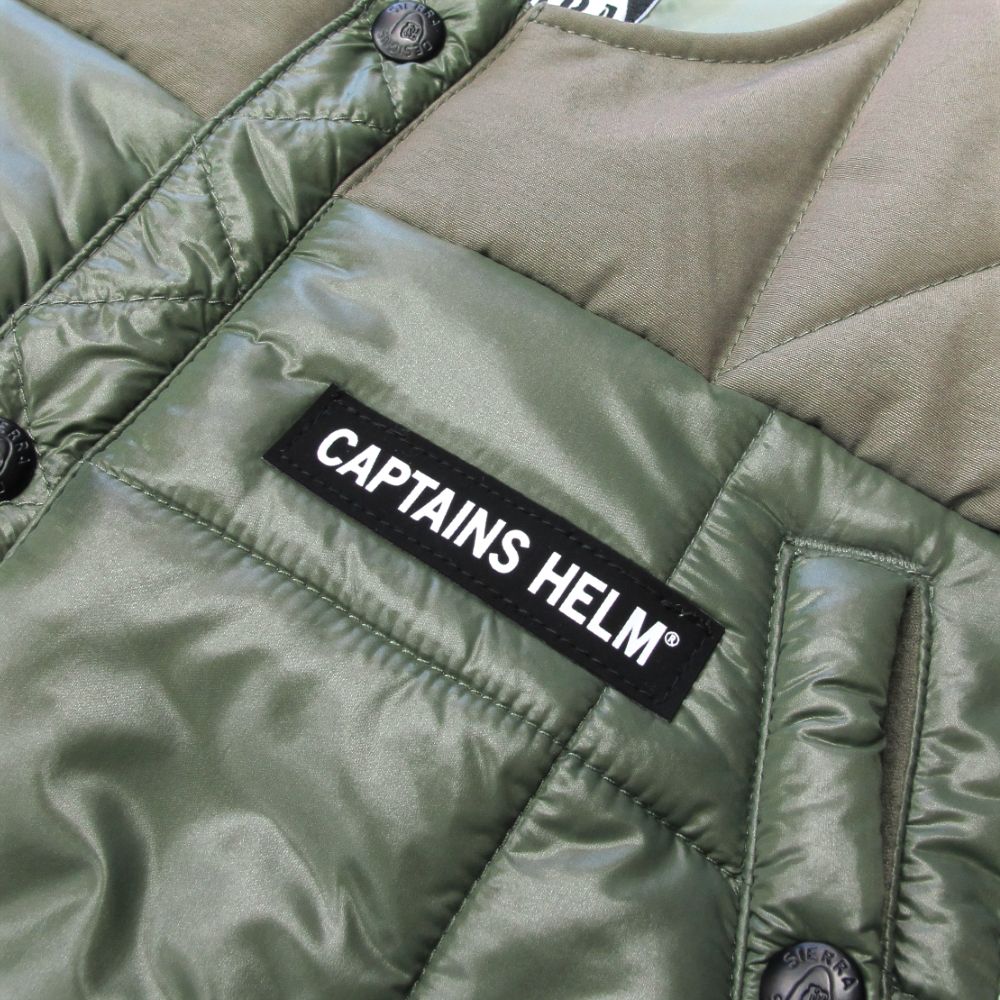 CAPTAINS HELM - × SIERRA DESIGNS CAPTAIN'S VEST (OLIVE