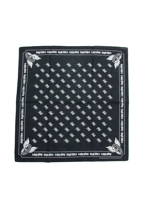 ×NEIGHBORHOOD T.R.R BANDANA (BLACK) / ×ネイバーフッド TOKYO ROUGH RIDERS バンダナ