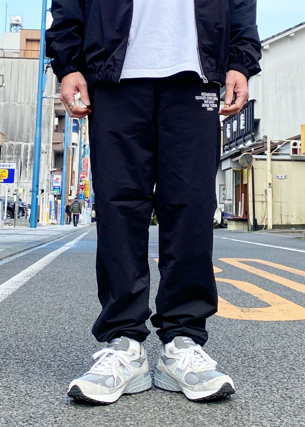 Track Pant (BLACK) /トラックパンツ / セットアップ可能