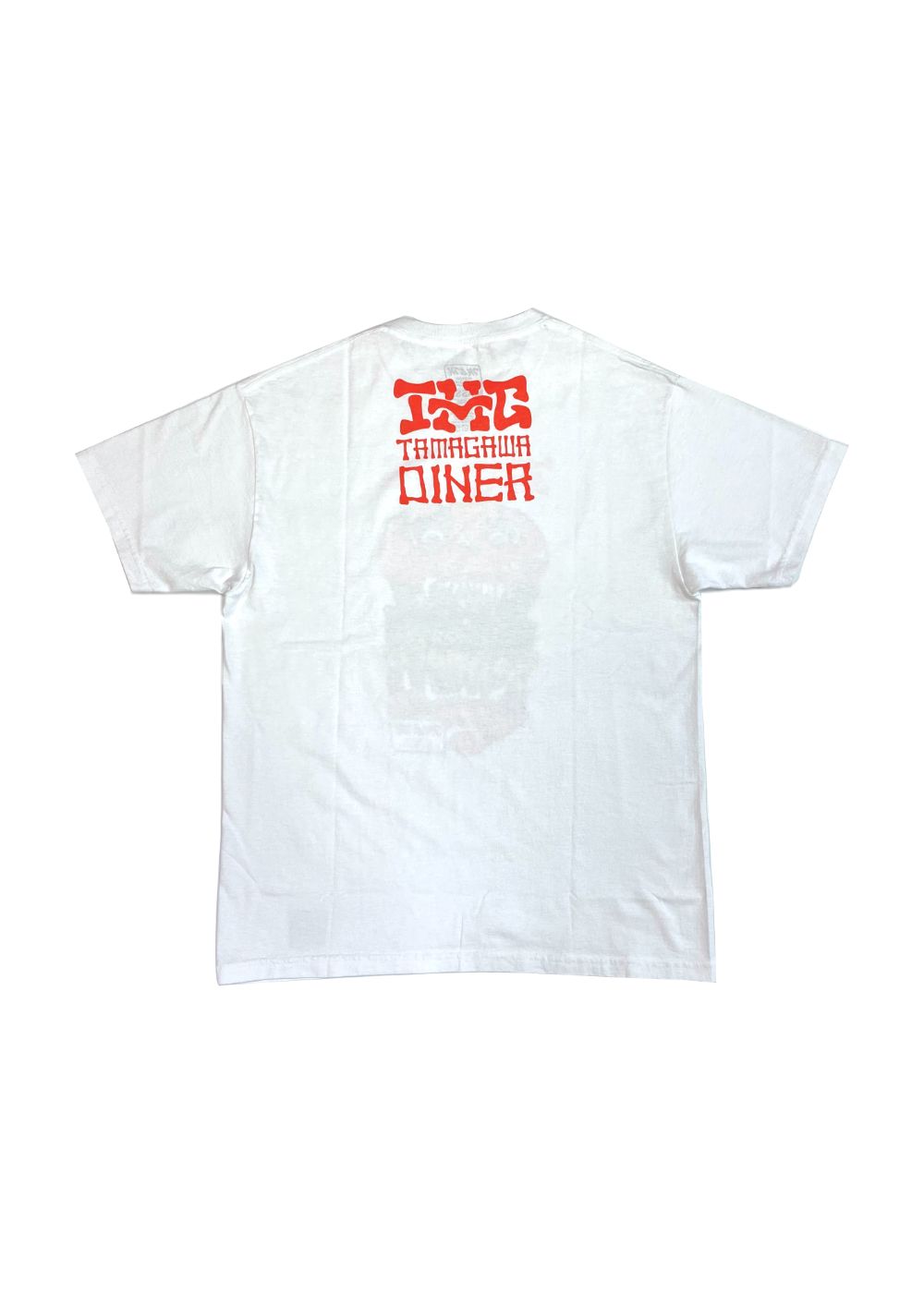 ×TAMAGAWA DINER ×MASSES PRINT T-SHIRT (WHITE) / ×TAMAGAWA DINER ×マシス コラボレーション Tシャツ