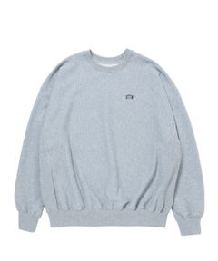 R9 LOGO SWEATER (GRAY) / オリジナル クルーネック スウェット