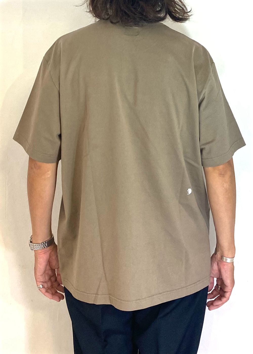 BOX LOGO TEE (KHAKI) / ボックス ロゴ Tシャツ