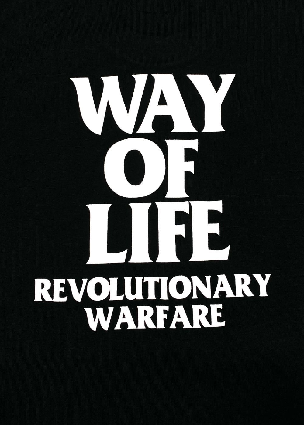 RATS - 【ラスト1点】SCRIPT LOGO WAY OF LIFE TEE (BLACK) / 定番人気ロゴT | LOOPHOLE