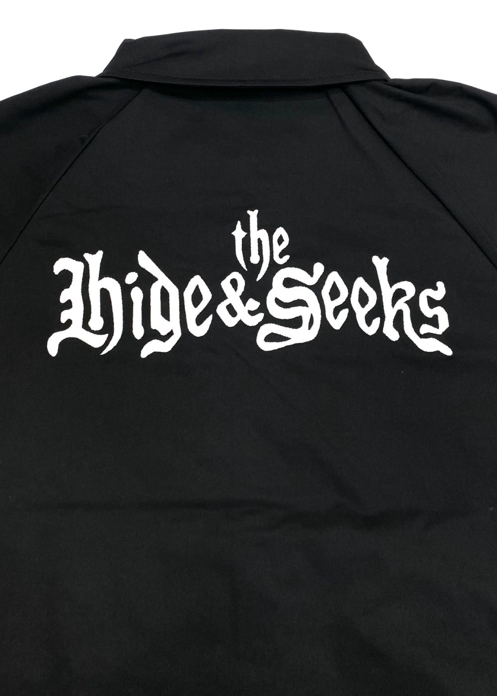 The H&S Team Jacket (BLACK) / 西浦徹 コラボ コーチ ジャケット