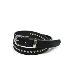 Suede Leather Studs Belt / ナロータイプ スウェードレザー スタッズベルト