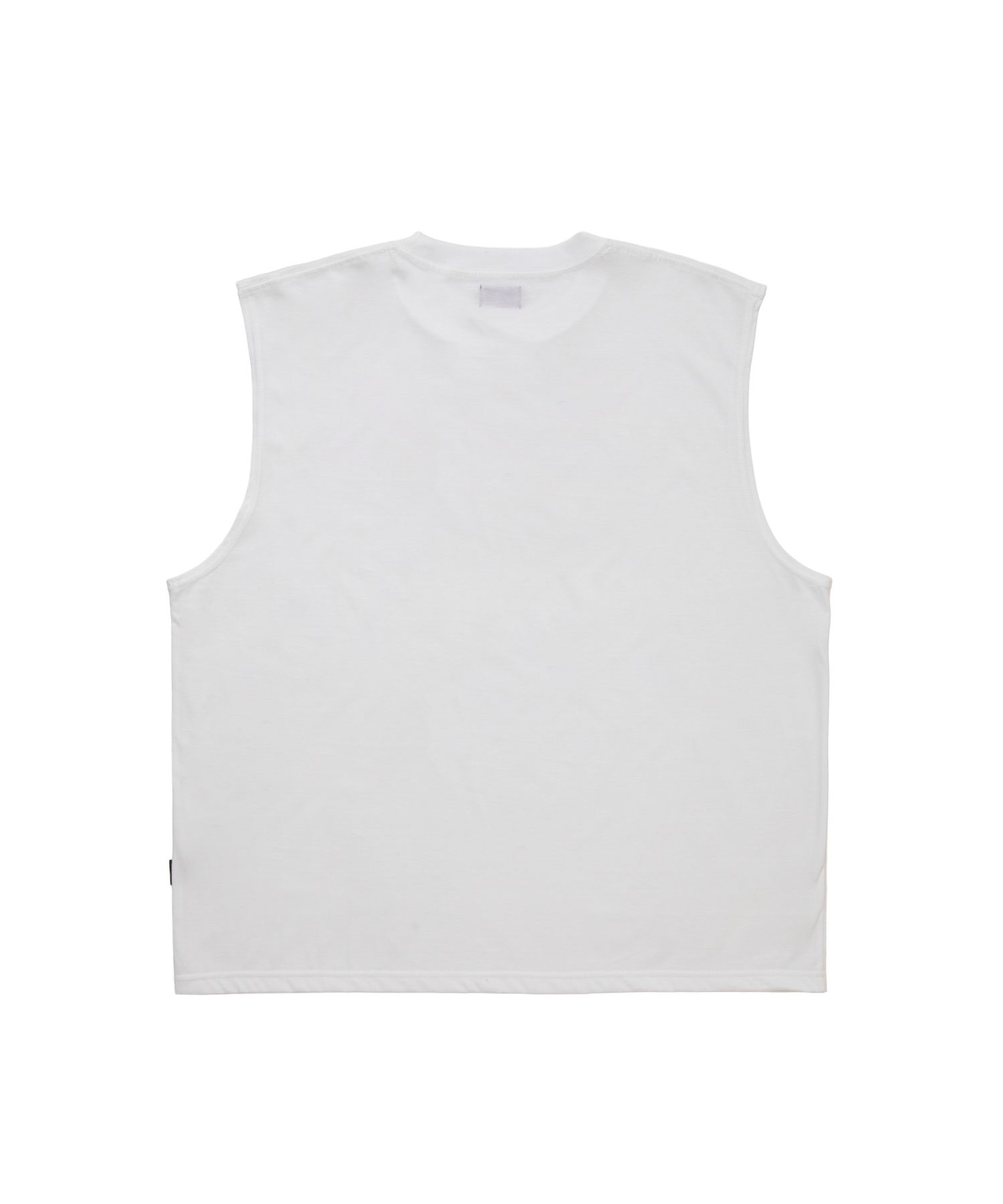 R9 RTWYLA NOSLEEVE TEE (WHITE) / オリジナル ノースリーブ Tシャツ