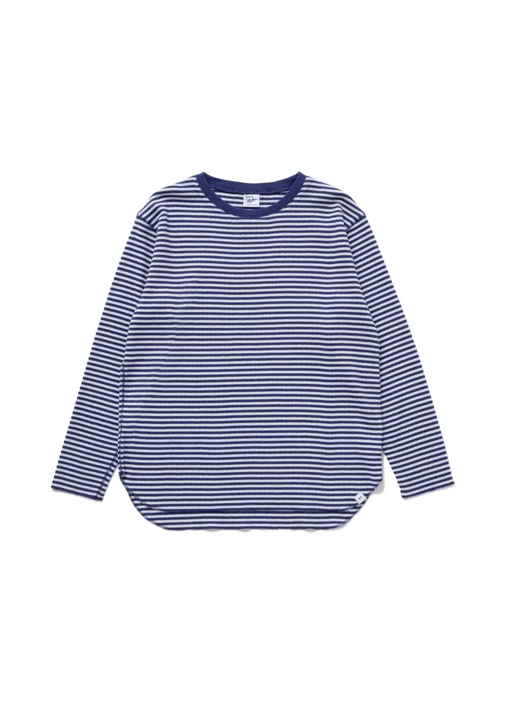 Miller Ex.THERMAL T "KILMER" (NAVY) / ×ミラー コラボ ボーダー サーマル