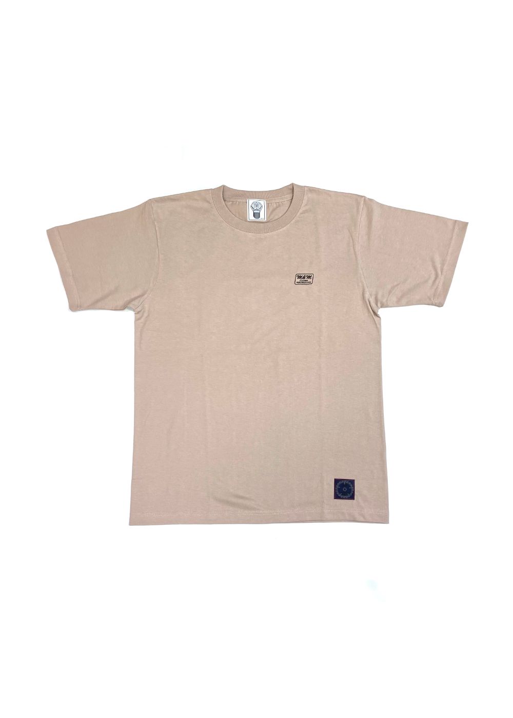 人気お買い得新品 未使用 M&M PRINT S/S TEE チップソーロゴ Tシャツ L Tシャツ/カットソー(半袖/袖なし)