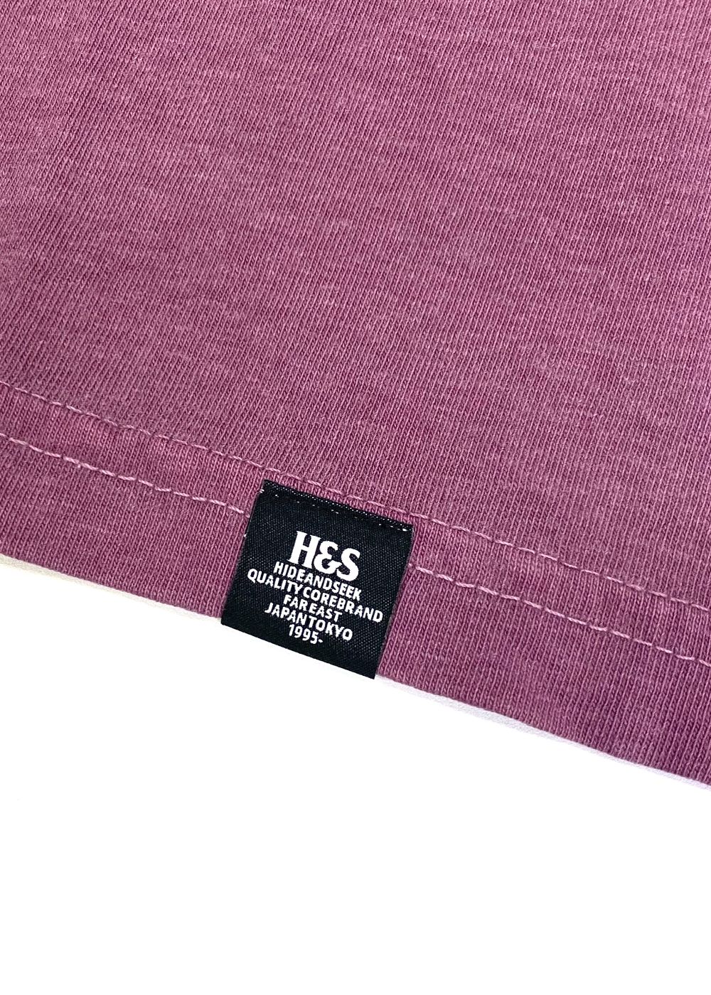 【ラスト1点】Team Pocket S/S Tee (D.RED) / ロゴ プリントTee