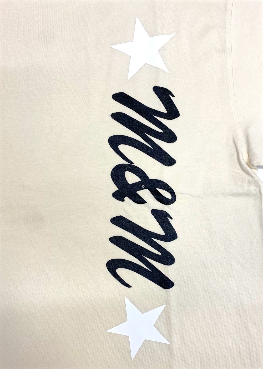 PRINT TEE (IVORY) / ロゴ プリント Tシャツ
