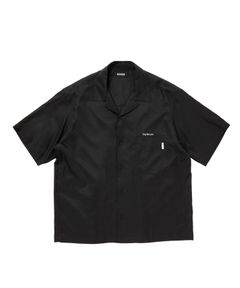 R9 BOWLER SS SHIRT (BLACK) / オープンカラー シャツ