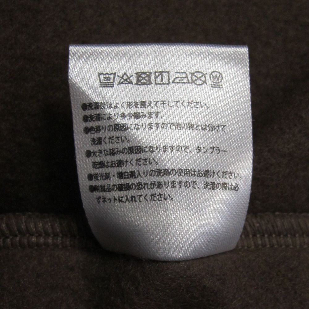ヘビーオンスビックシルエットパーカー (BROWN)