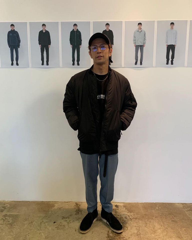 CALEE いがらっぽい キャリー 21AW MA-1 ナイロントラックジャケット