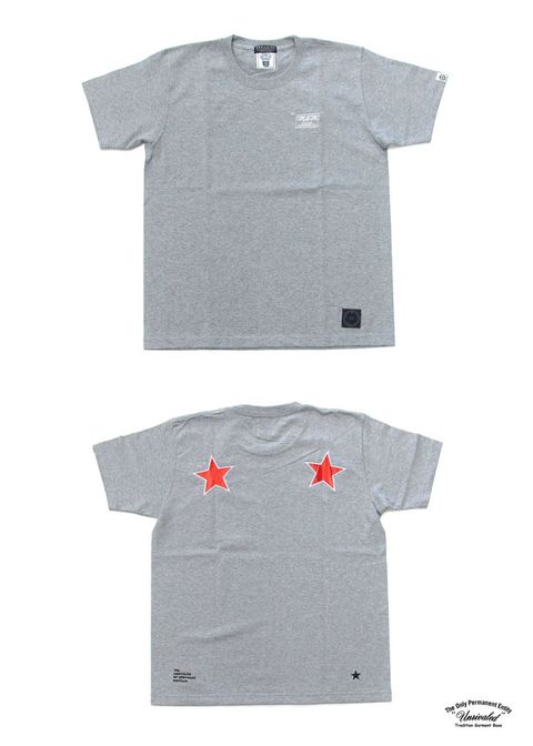 LIR BASIC STAR T (GRAY) / アンライバルド コラボT