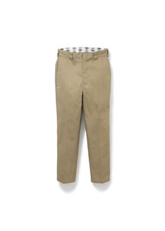 10/L DICKIES SLIM FIT PANTS "BENEDICT" (KHAKI) / ディッキーズ コラボチノパンツ