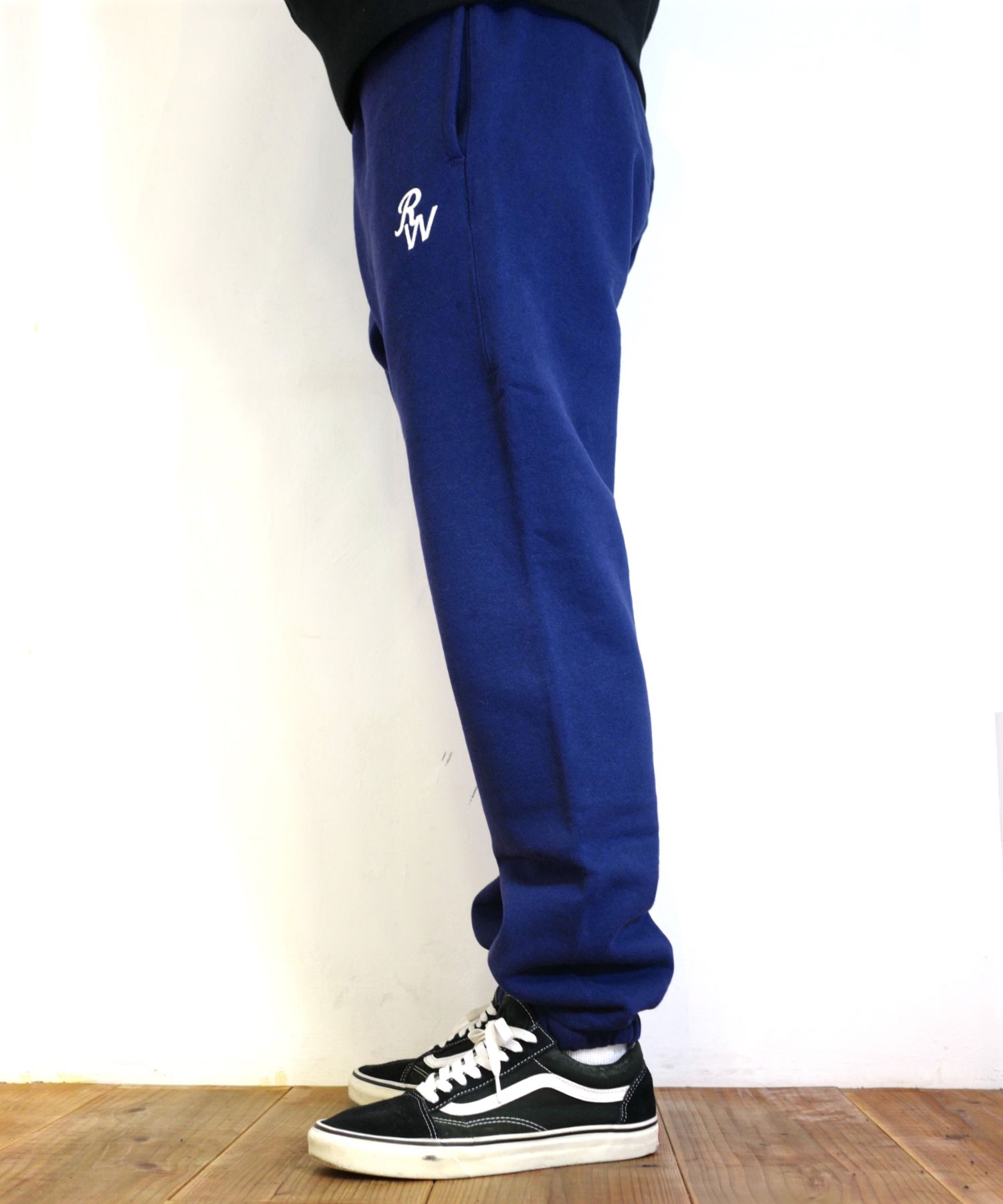 ROTTWEILER - 【ラスト1点 / お取り寄せ不可RW SWEAT PANTS (NAVY