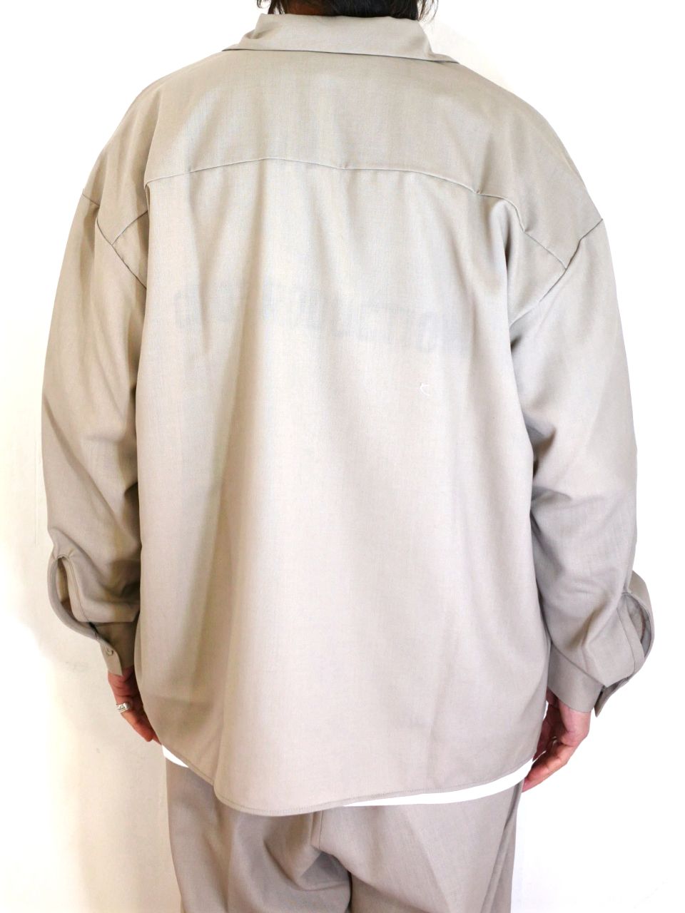 COOTIE PRODUCTIONS - 【ラスト1点】T/W Fly Front Work L/S Shirt