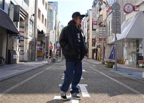 HIDE AND SEEK - JACKET STYLE vol.2 / Nylon Varsity Jacket